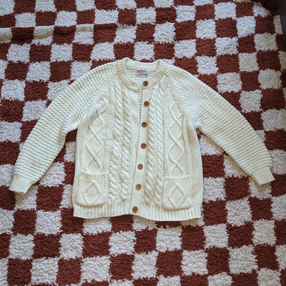 Vintage knit cardigan